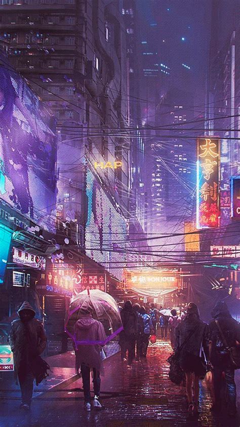 Wallpaper Cyberpunk Cyber 2077 Neon Lights Neon Lighting Wallpaper