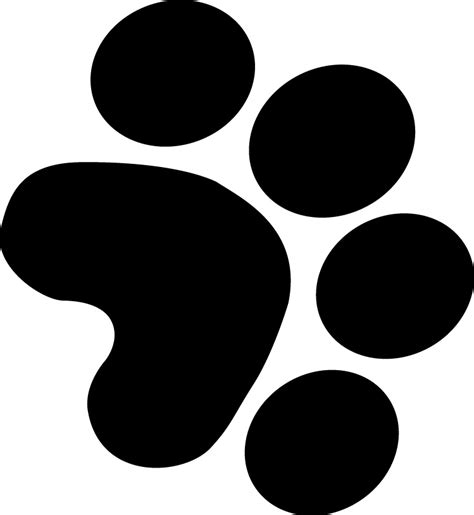Black Panther Paw Prints Clipart Best