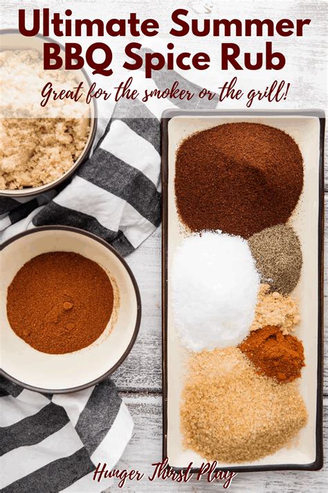 Ultimate Summer Barbecue Spice Rub Recipe Bbq Spice Spice Rub