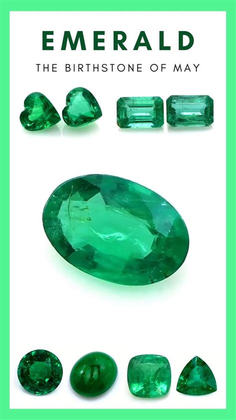 Emerald The Birthstone Of May Birthstones Green Emerald