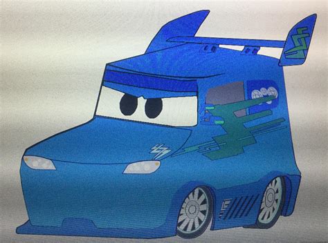 Just Finished My Dj From Cars Concept Art Only Need To Make Wingo Left