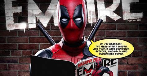 Deadpool Breaks The Fourth Wall On Empire Variant Cover Cbr