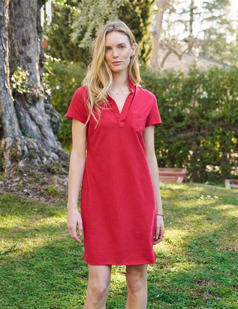 Lauren Polo Dress Red Frank And Eileen