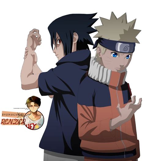 Render Naruto And Sasuke 4 By Bygokuuzumaki On Deviantart