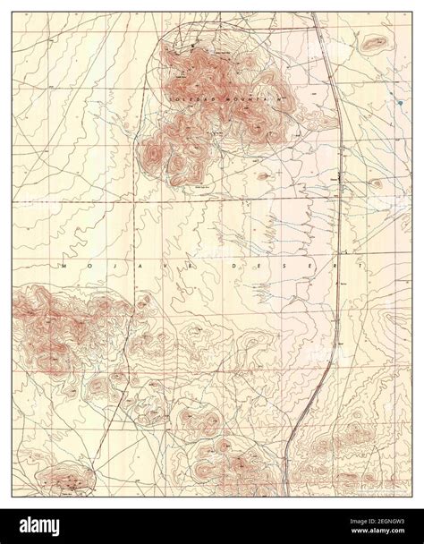 Soledad Mountain California Map 1947 124000 United States Of