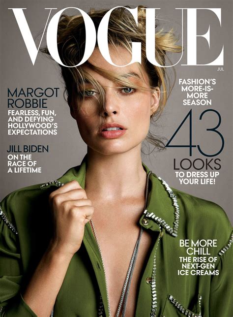 Margot Robbie Vogue Cover Photographed By Inez And Vinoodh Vogue Covers Vogue Us Fashion
