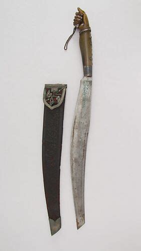 Knife Bolo With Sheath Philippine The Metropolitan Museum Of Art