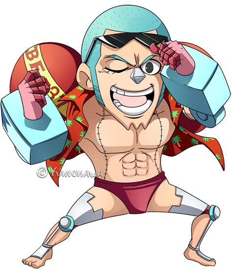 One Piece Franky Chibi By Kanokawa On Deviantart