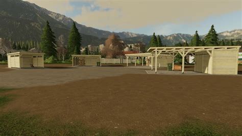 Modern European Carports V10 Fs19 Farming Simulator 19 Mod Fs19 Mod