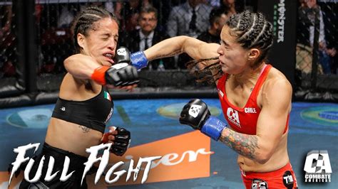 Free Fight Gloria Bravo Vs Paulina Granados Combate Americas YouTube