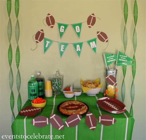 We make digital and printed backdrop for. Football Party Ideas - events to CELEBRATE!