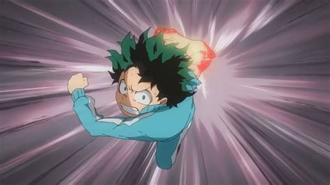 Deku Uses His Quirk For The First Time My Hero Academia S1 Best