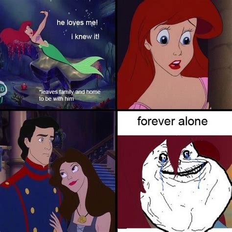 Pin By Jillian On Ariel Funny Disney Memes Ariel Meme Memes