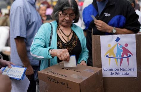 Internet Snarl Delays Vote Count In Venezuelan Oppositions Primary To Choose Presidential Candidate