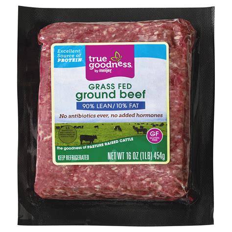 1 Lb Of 90 10 Ground Beef Beef Poster