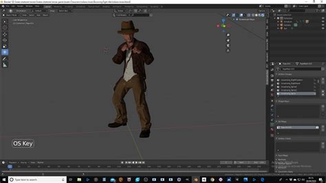 Indiana Jones Game Ready 3d Printable Animated Game Ready