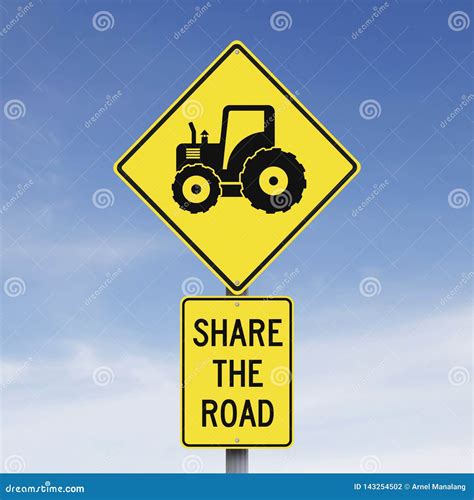 Share The Road Stock Photo Image Of Road Share Safety 143254502