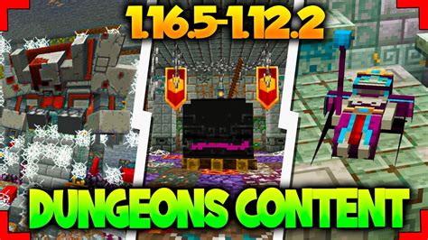 Dungeons Content Mod Para Minecraft 1165 1122estructurasbosses
