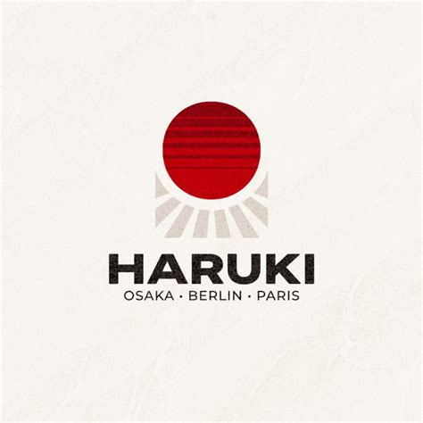 Haruki Minimal Japanese Logo Design Template — Customize It In Kittl