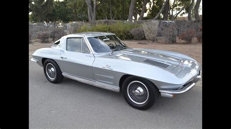 Sold 1963 Corvette Sebring Silver 327360hp Fuel Injected 4 Spd For