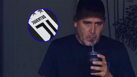 Riquelme Se Agarra La Cabeza La Juventus Detrás De Una Figura De Boca