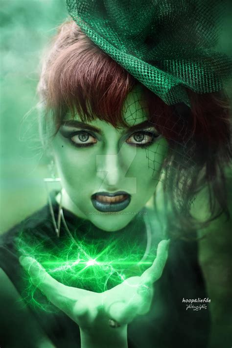 The Green Witch By Hoopenliefde On Deviantart