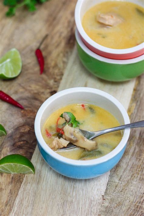 Thai Coconut Chicken Soup Maya Kitchenette