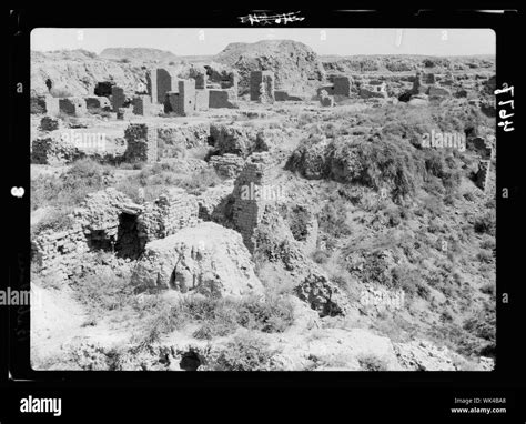 Iraq Babylon The Great Various Views Of The Crumbling Ruins Site Of