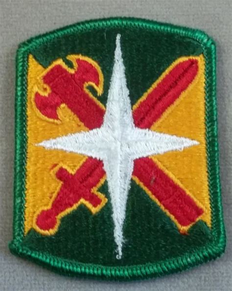 Us Army 14th Military Police Brigade Full Color Merrowed Edge Patch £2
