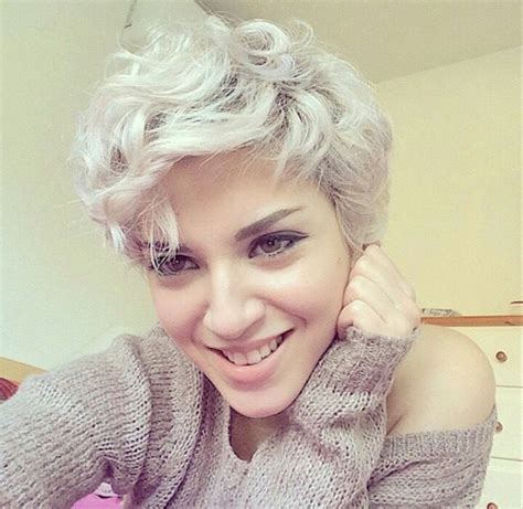 Blonde Pixie Cut Curly Short Hair Color Ideas The Short Hair