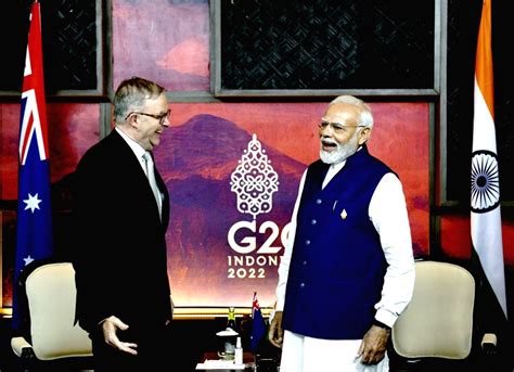 Prime Minister Narendra Modi And Australian Pm Anthony Albanese During Bilateral Talks