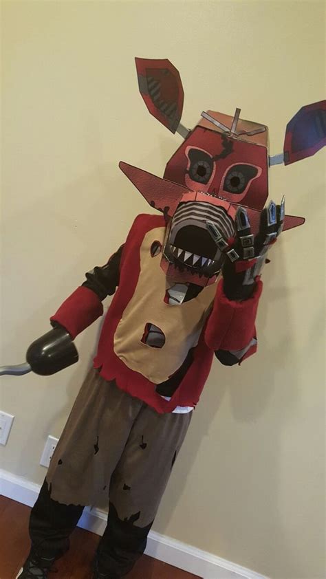 Five Nights At Freddys Foxy Costume Fnaf Cosplay Halloween Costumes