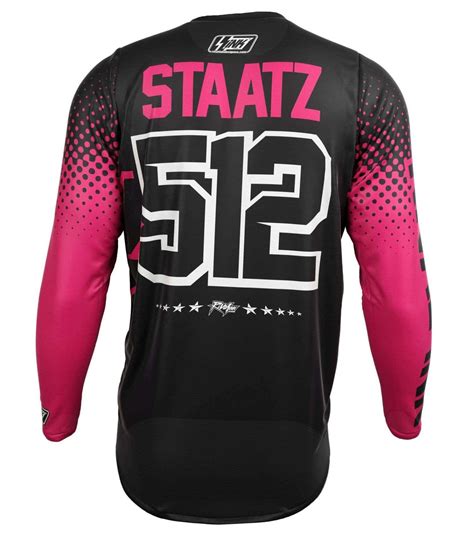 Premium Fit Custom Sublimated Jersey Series 1 Pink Rival Ink Design Co