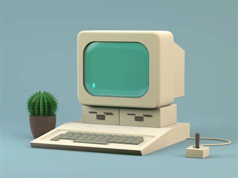 Old Computer By Selva Raj On Dribbble