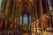 Interiores Da Igreja Da Catedral Anglicana De Inglaterra Em Liverpool ...