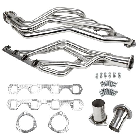 For 64 70 Ford Sbf Mustang 289 302 351 Long Tube Stainles Exhaust