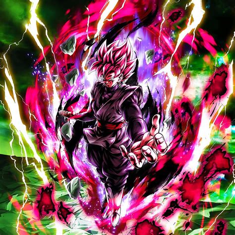 Hydros Super Saiyan Goku Black Rose Character Art Pc Phone Hd