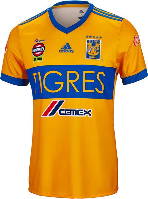 Последние твиты от club tigres oficial 🐯 (@tigresoficial). 2017/18 adidas Tigres Home Jersey- Tigres Soccer Jersey