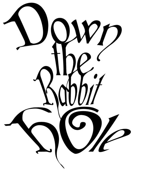 Down The Rabbit Hole And Free Tea Time Printable The