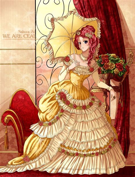 1000 Images About Victorian Anime Girls On Pinterest Victorian Art