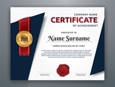 Multipurpose Certificate Certificate Layout Certificate Certificate