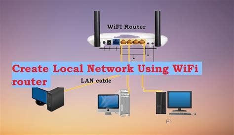 How To Create Local Network Using Wifi Router