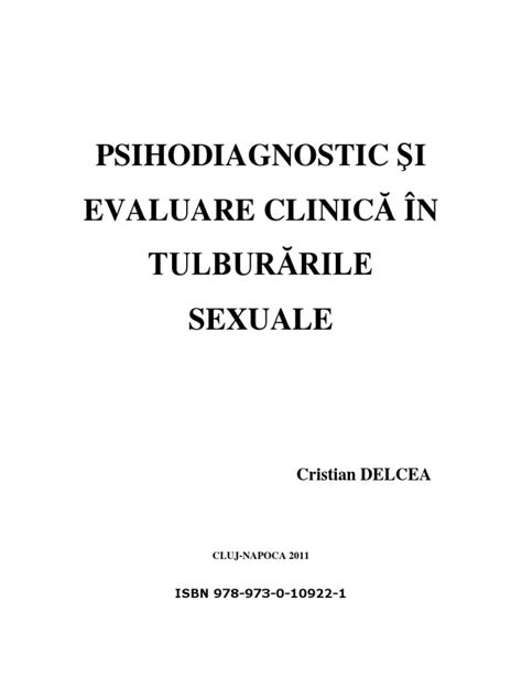 curs psihodiagnostic sexual pdf