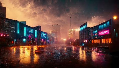 Neon City Lights Images Search Images On Everypixel