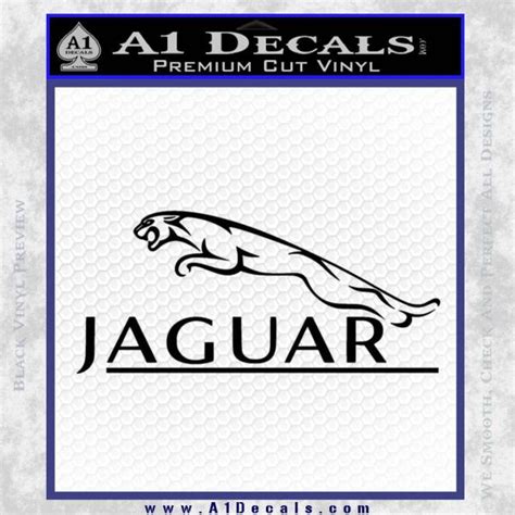 Jaguar Logo Decal Sticker » A1 Decals