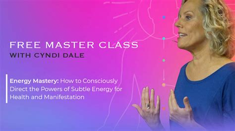 Cyndi Dales Energy Mastery Free Master Class Spiritual Cell