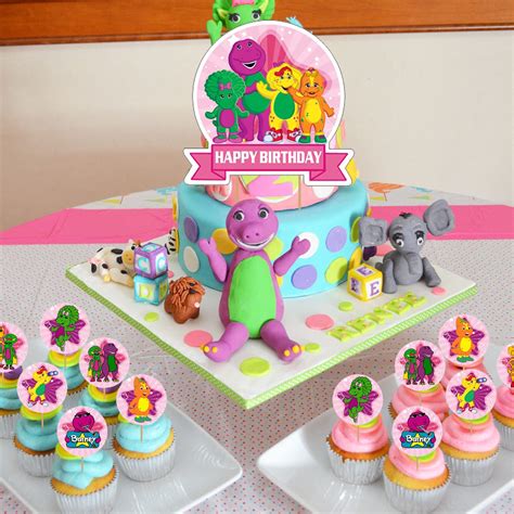 Barney Barny And Friends Party Decoraionsbarney Party Supplies Barney