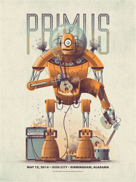 Primus, the one and the prime, was the immortal ruler of mechanus and the modrons. Primus // Birmingham, Alabama Poster — DKNG