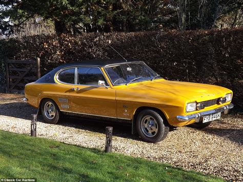 Cherished Capri Rare Classic Ford Going To Auction With One Owner In