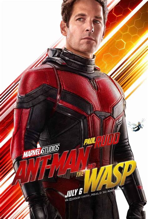 Ant Man And The Wasp Character Posters Seat42f